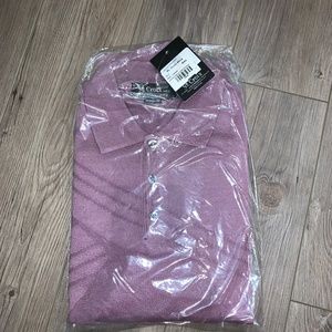 St. Croix Long Sleeve Polo With Pattern XXL